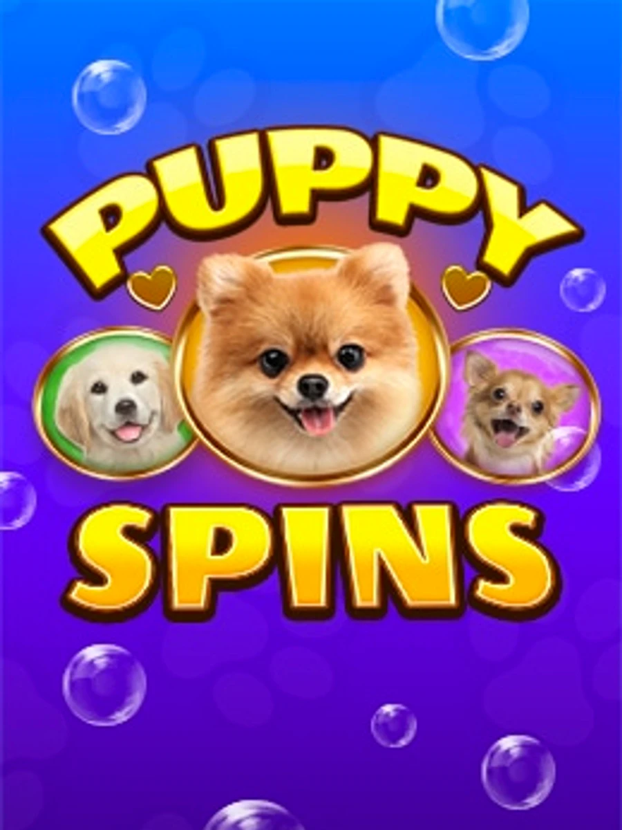Puppy Spins slot artwork