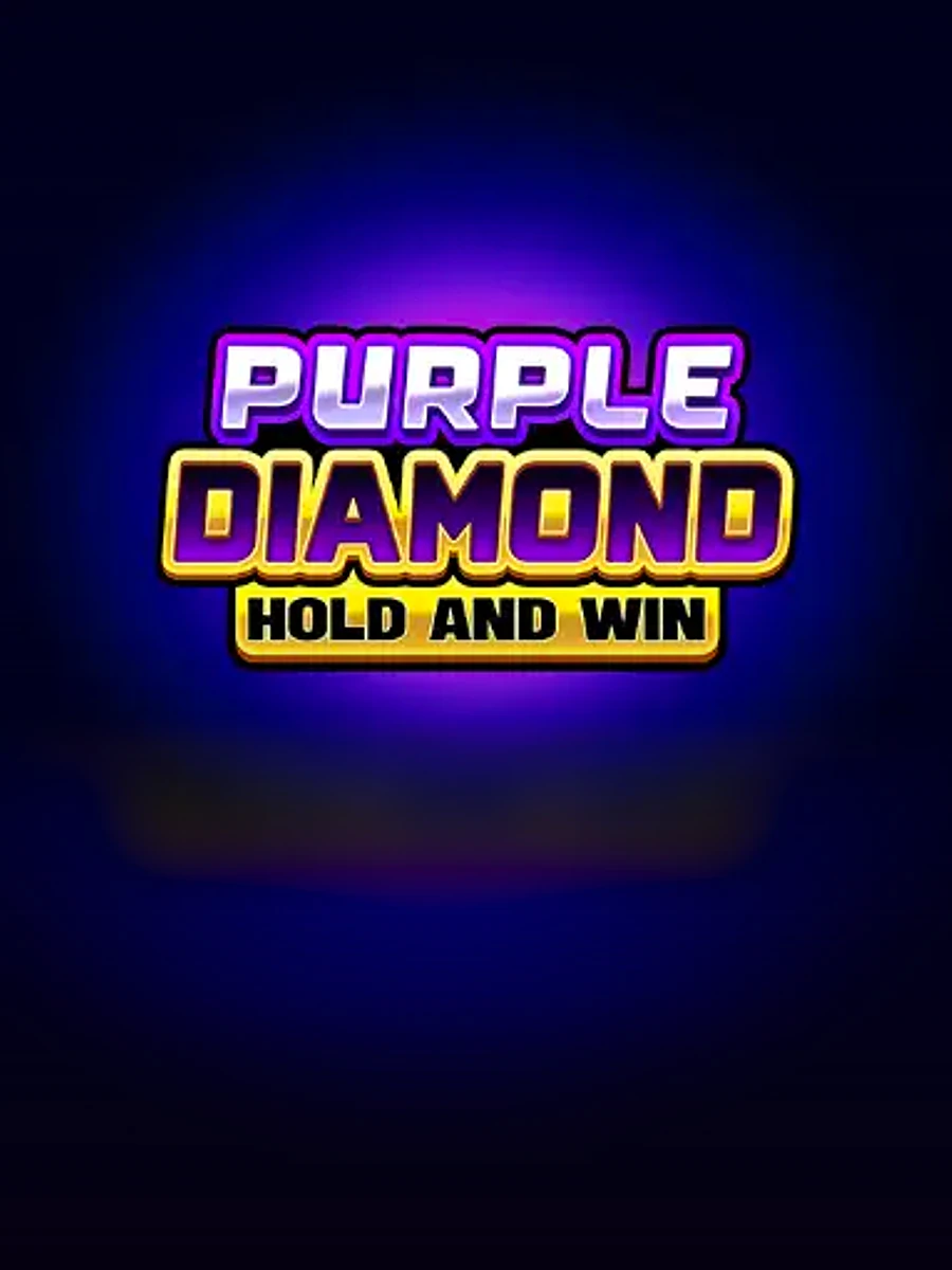 Purple Diamond Hold and Win casino game artwork