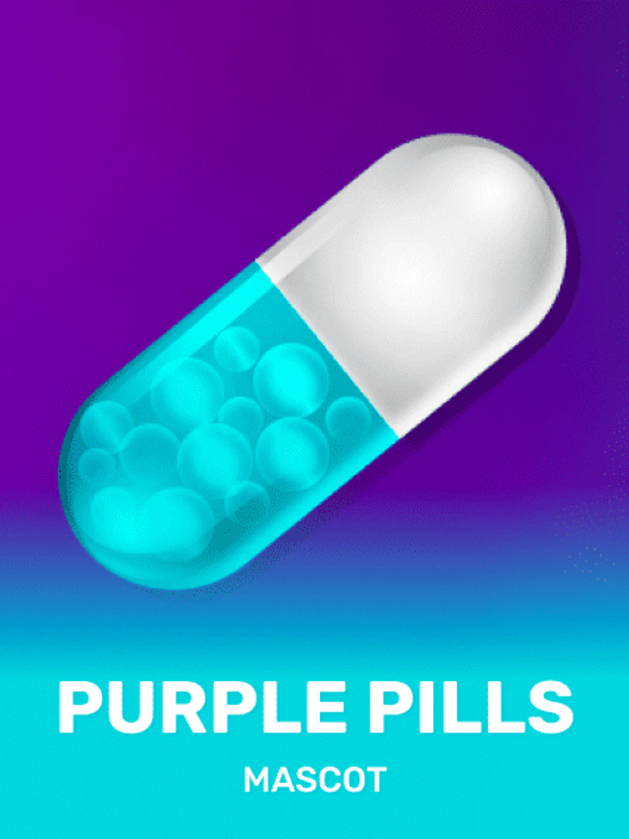 Purple Pills slot artwork