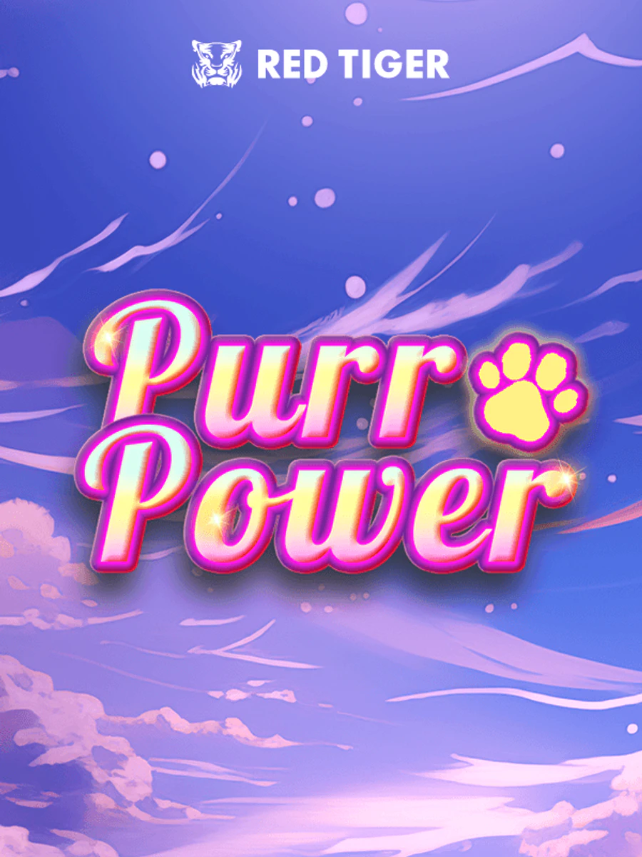 Purr Power casino game artwork