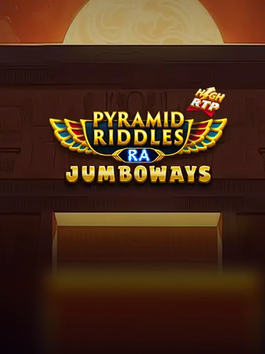Pyramid Riddles Ra Jumboways High RTP slot artwork