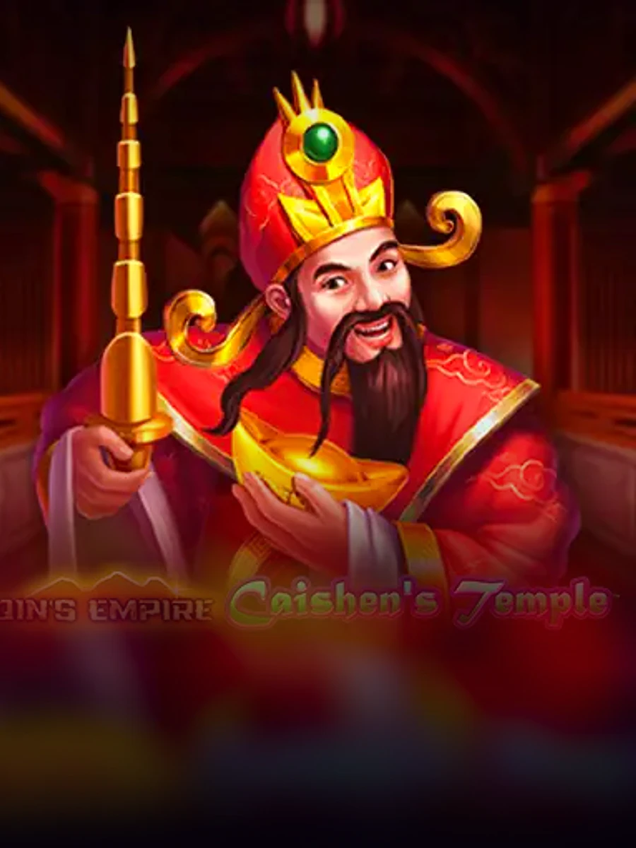 Qins Empires - Caishens Temple casino game artwork