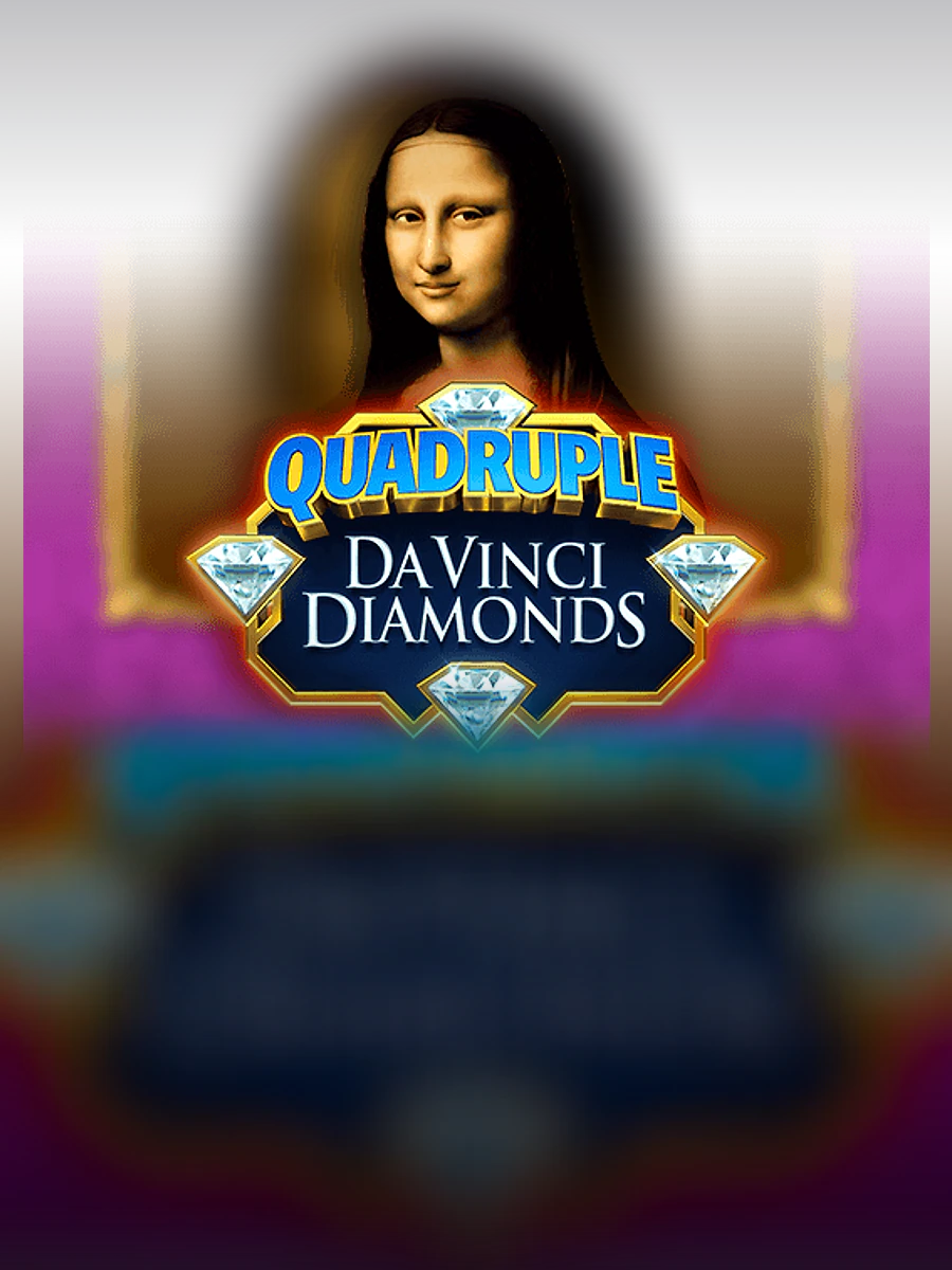 Quadruple Da Vinci Diamonds slot artwork