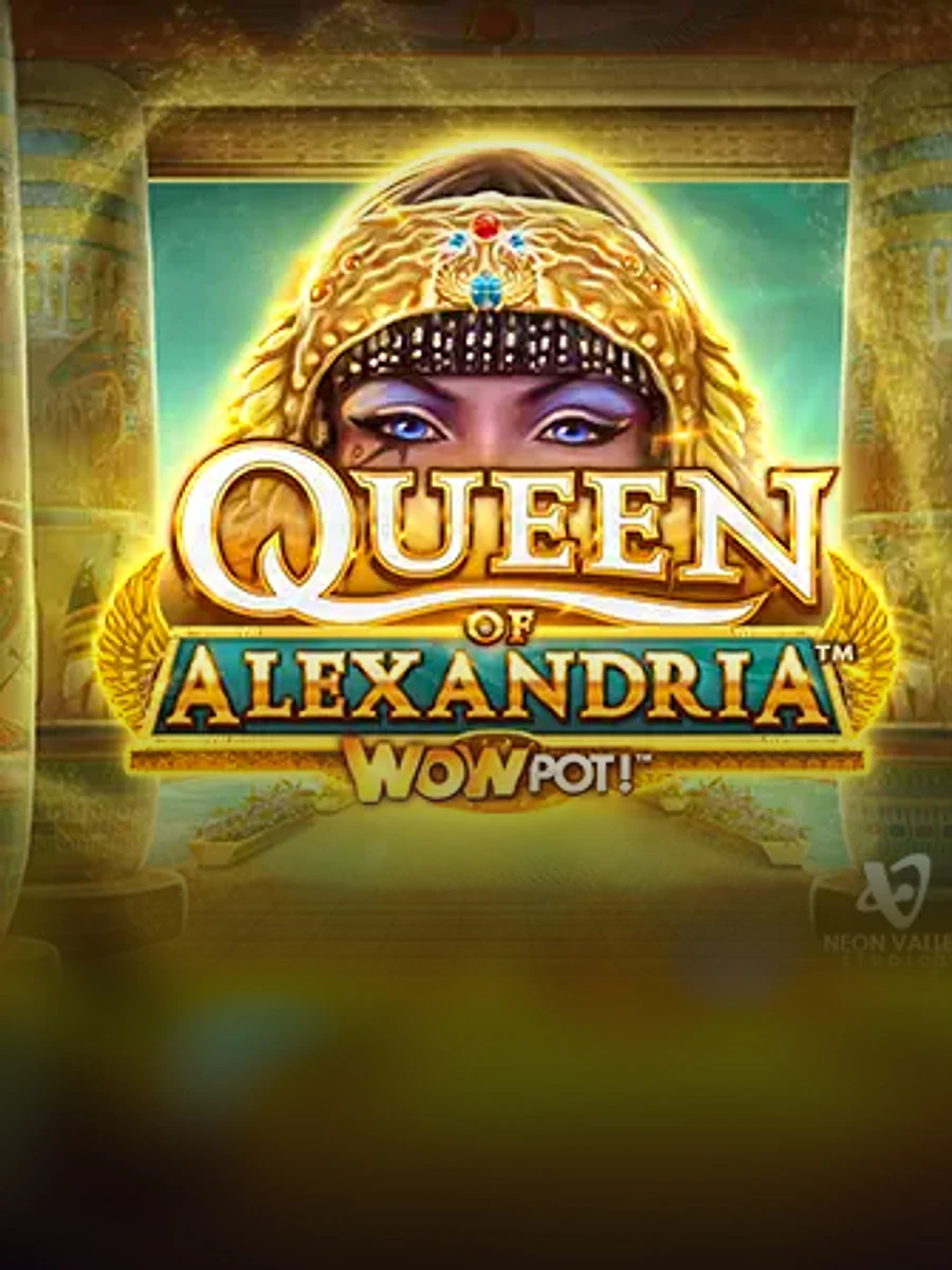 Queen Of Alexandria Wowpot slot artwork