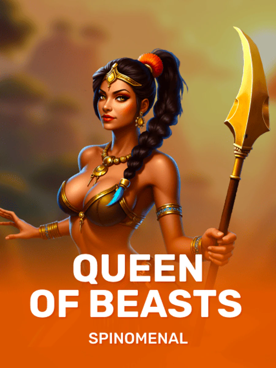 Queen of Beasts slot artwork