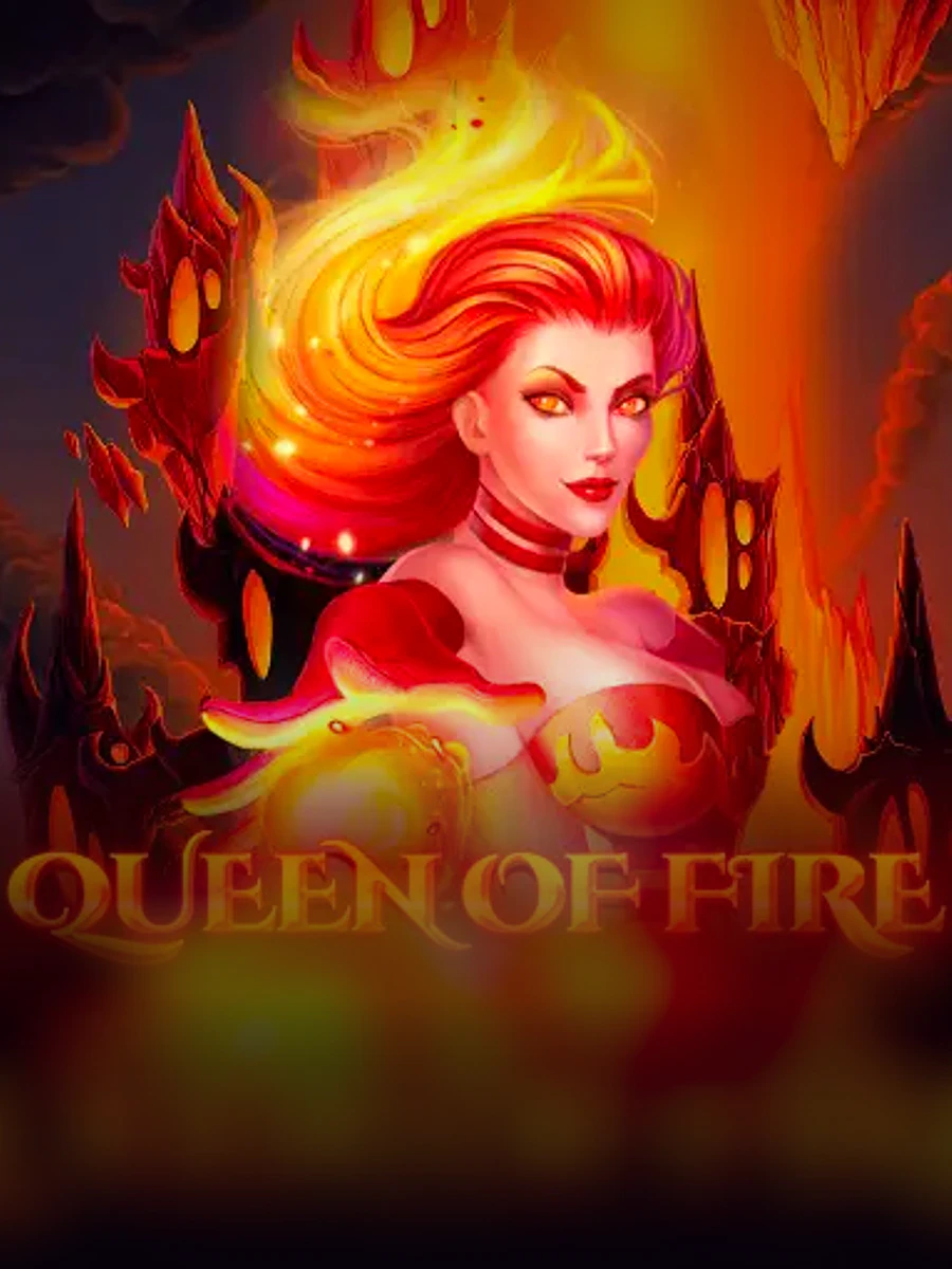 Queen Of Fire slot artwork