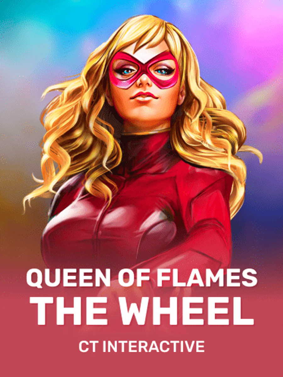Queen of Flames The Wheel slot artwork