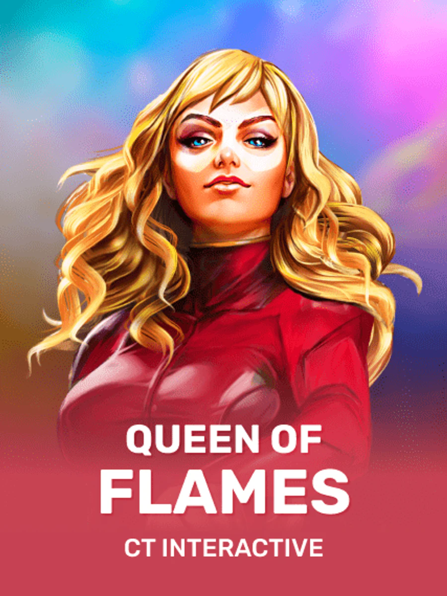 Queen of Flames slot artwork