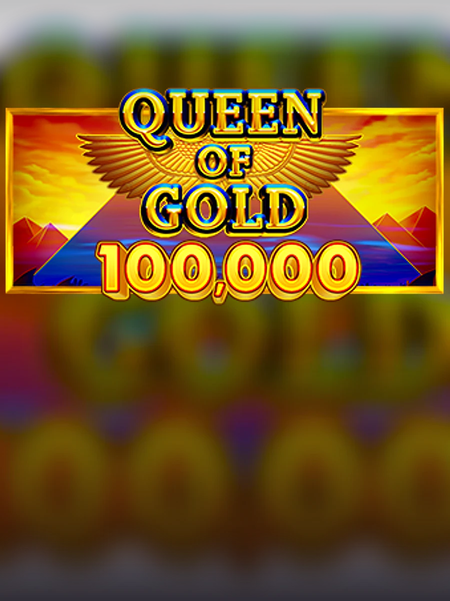 Queen of Gold Scratchcard slot artwork
