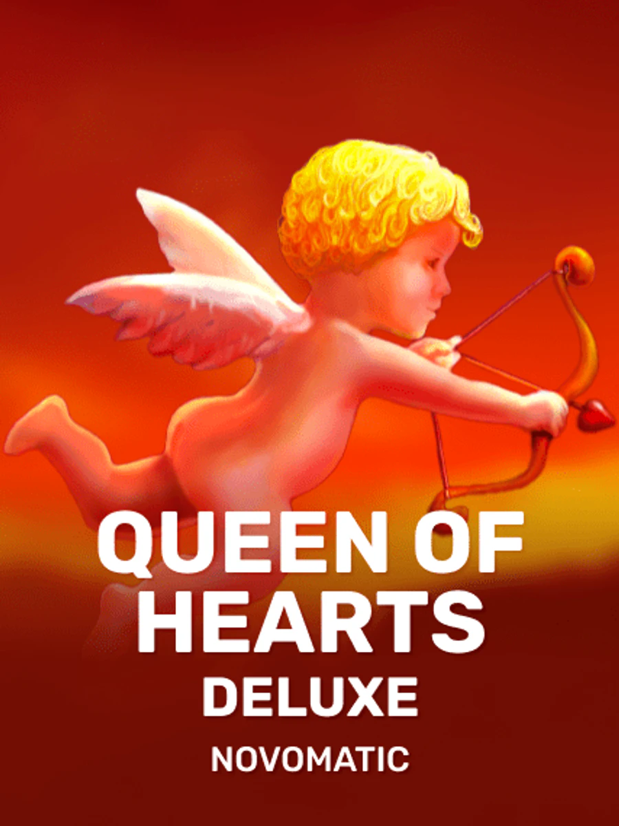 Queen of Hearts Deluxe slot artwork
