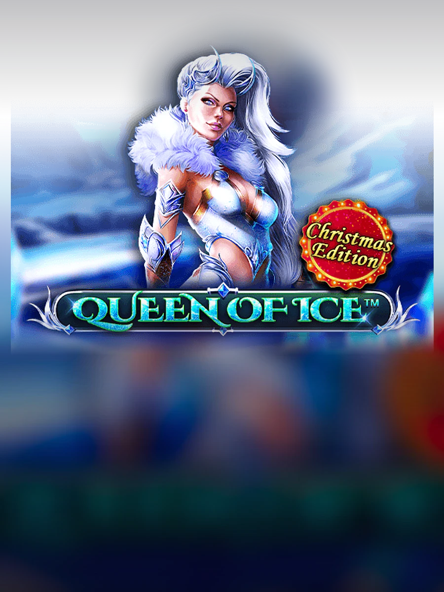 Queen Of Ice Christmas Edition casino game artwork