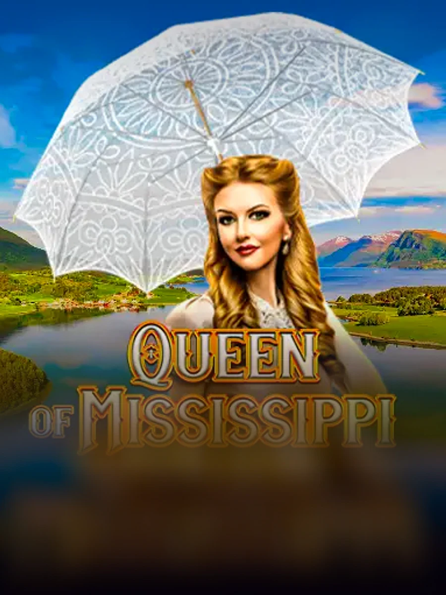 Queen of Mississippi slot artwork