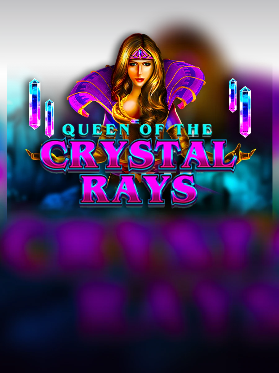Queen of the Crystal Rays slot artwork