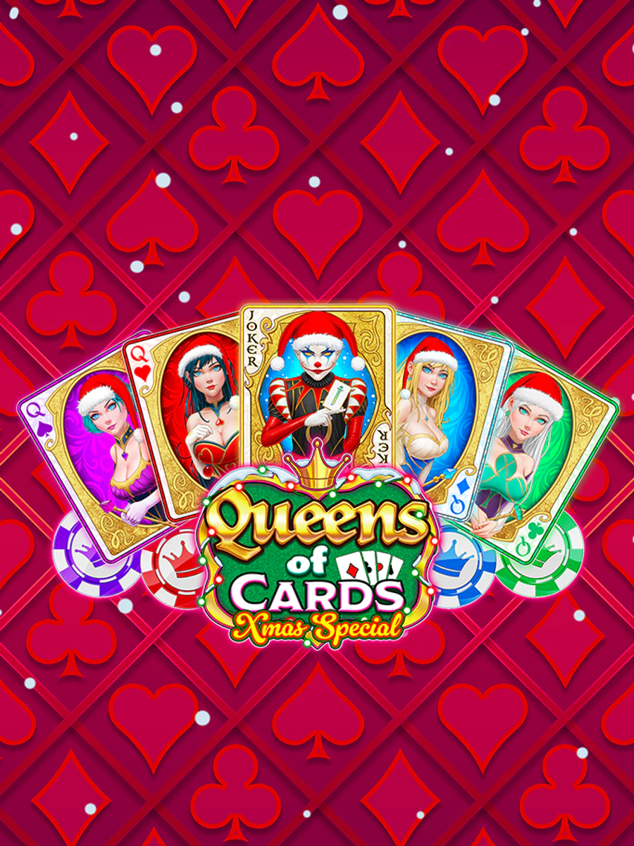 Queens of Cards: Xmas Special slot artwork