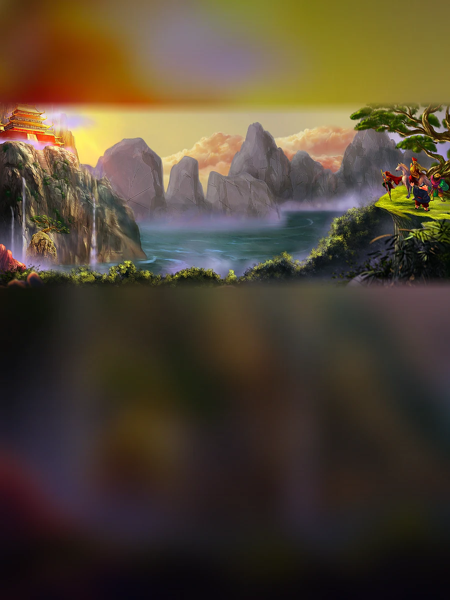Quest To The West TM slot artwork