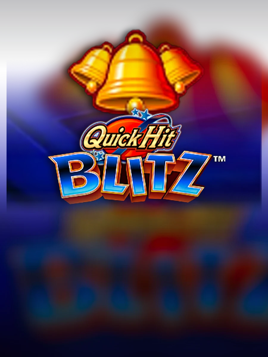 Quick Hit Blitz Blue slot artwork