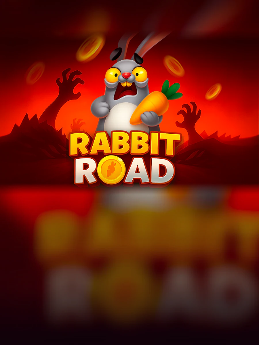 Rabbit Road casino game artwork