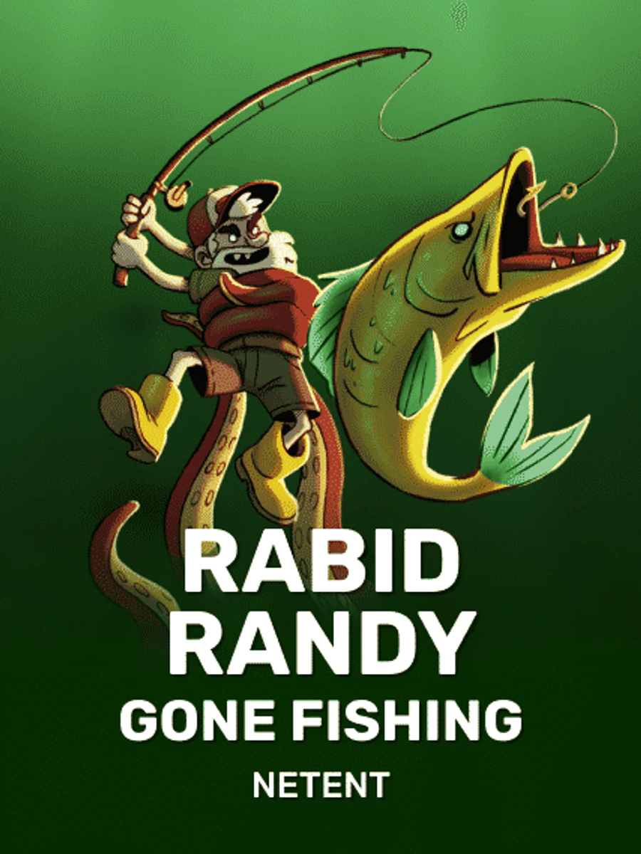Rabid Randy Gone Fishing slot artwork