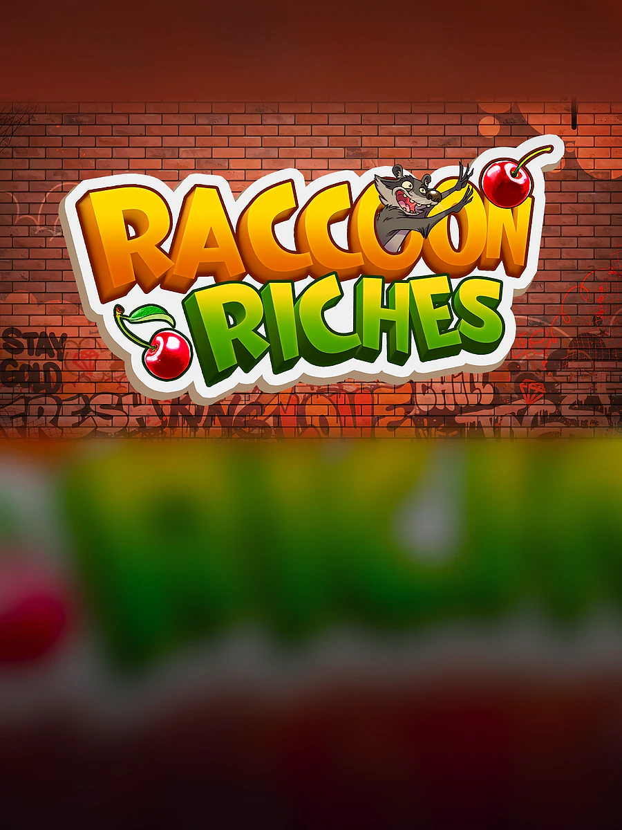 Raccoon Riches slot artwork