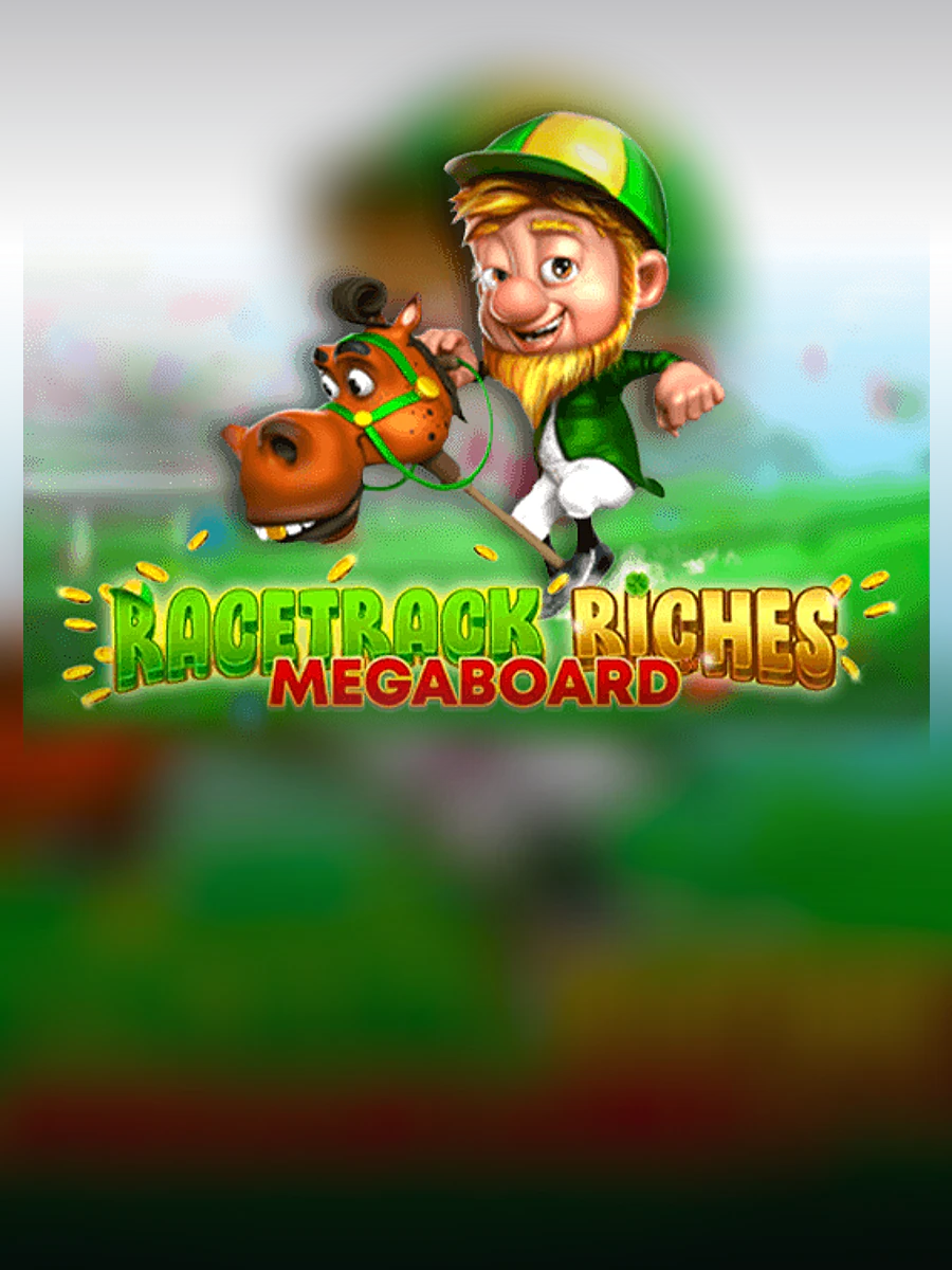 Racetrack Riches Megaboard slot artwork