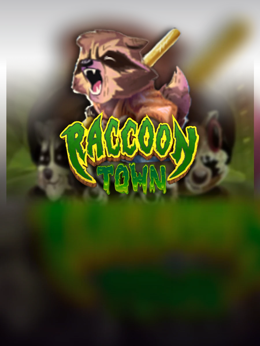 Racoon Town slot artwork