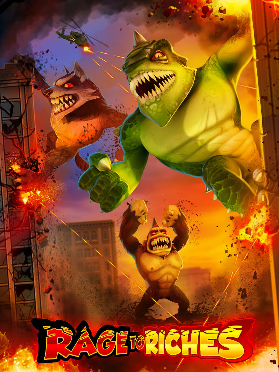 Rage To Riches slot artwork