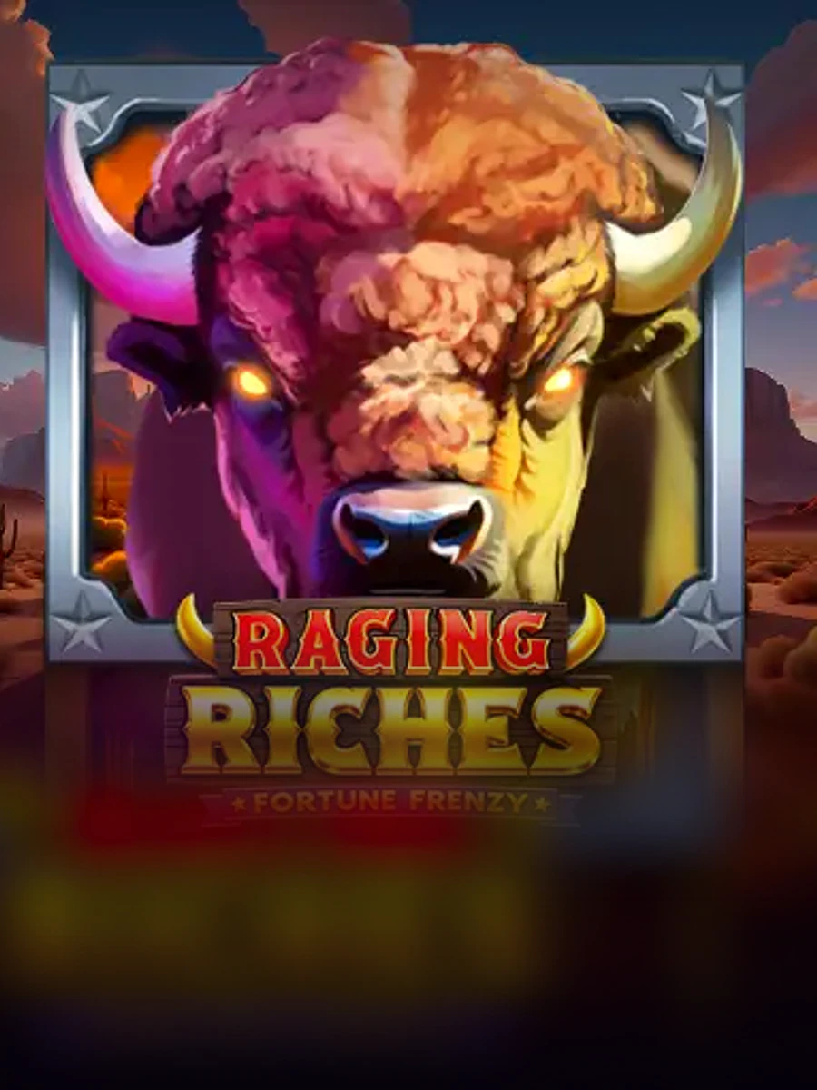 Raging Riches slot artwork