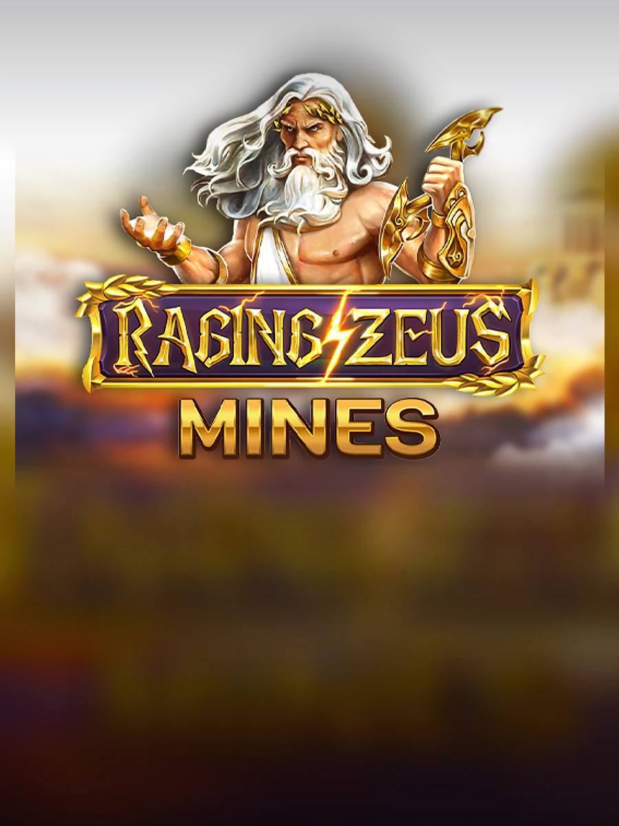 Raging Zeus Mines slot artwork