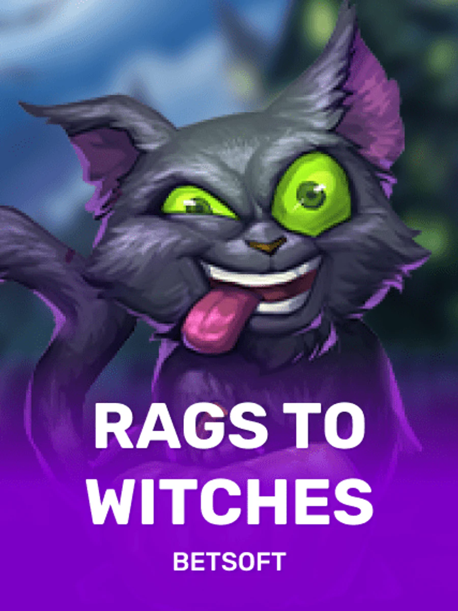 Rags to Witches slot artwork