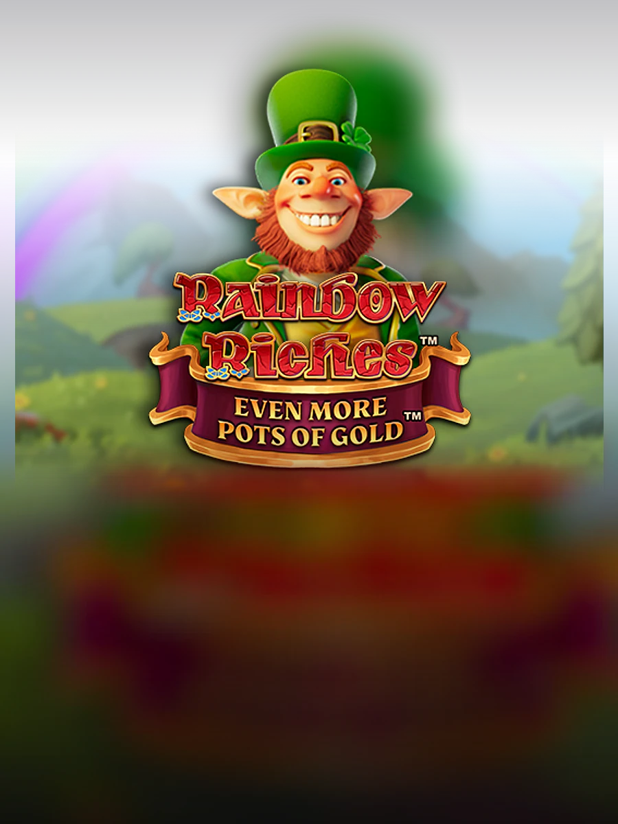 Rainbow Riches Even More Pots of Gold slot artwork