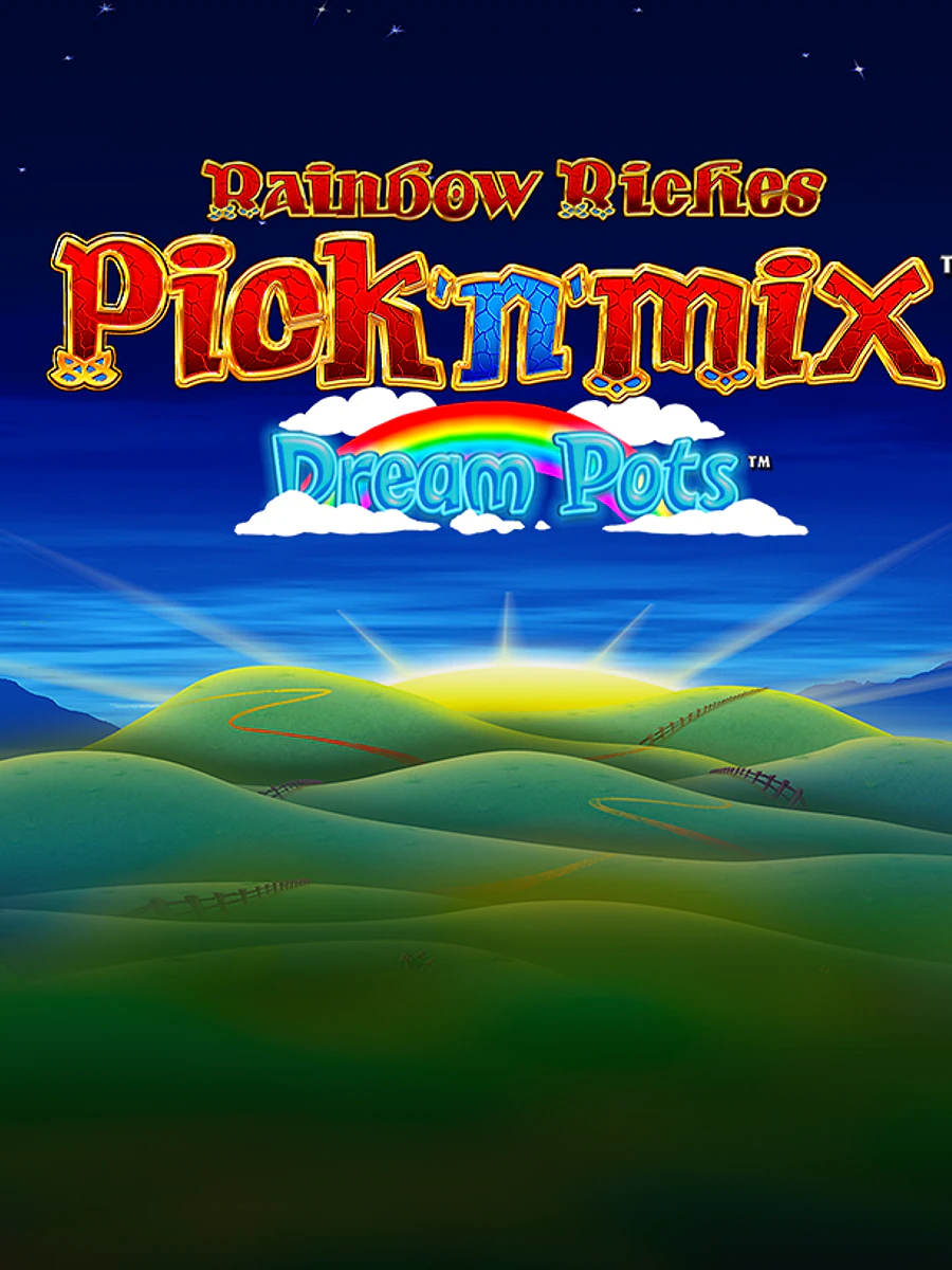 Rainbow Riches Pick N Mix Dream Pots slot artwork