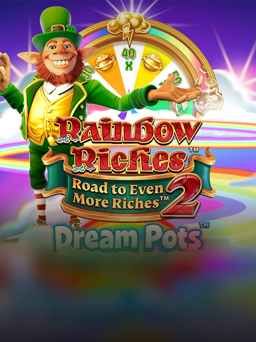 Rainbow Riches Road To Even More Riches 2 Dream Pots slot artwork