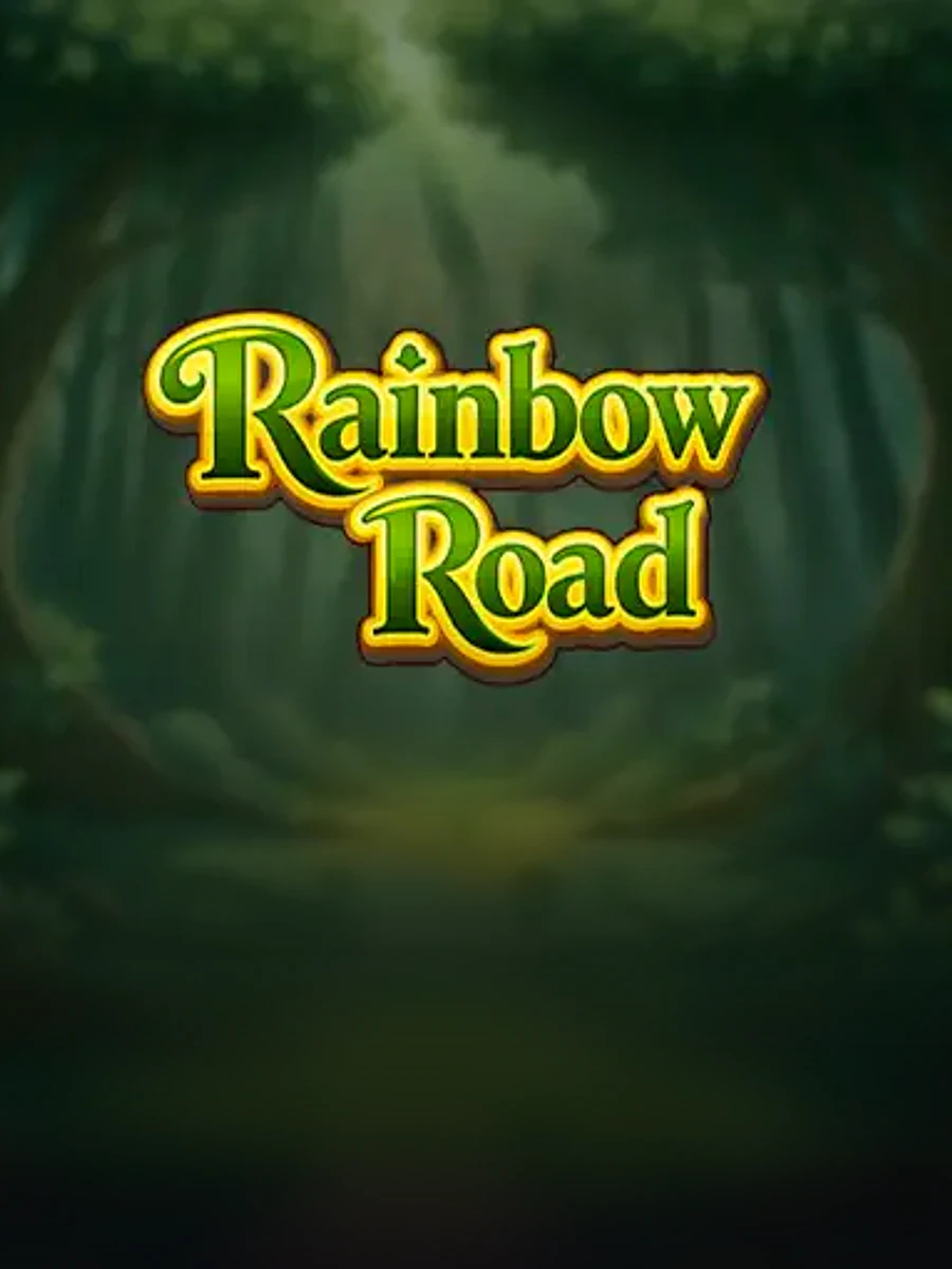 Rainbow Road slot artwork