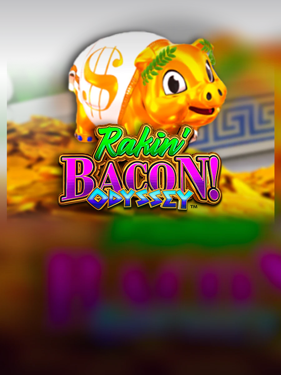 Rakin' Bacon Odyssey slot artwork