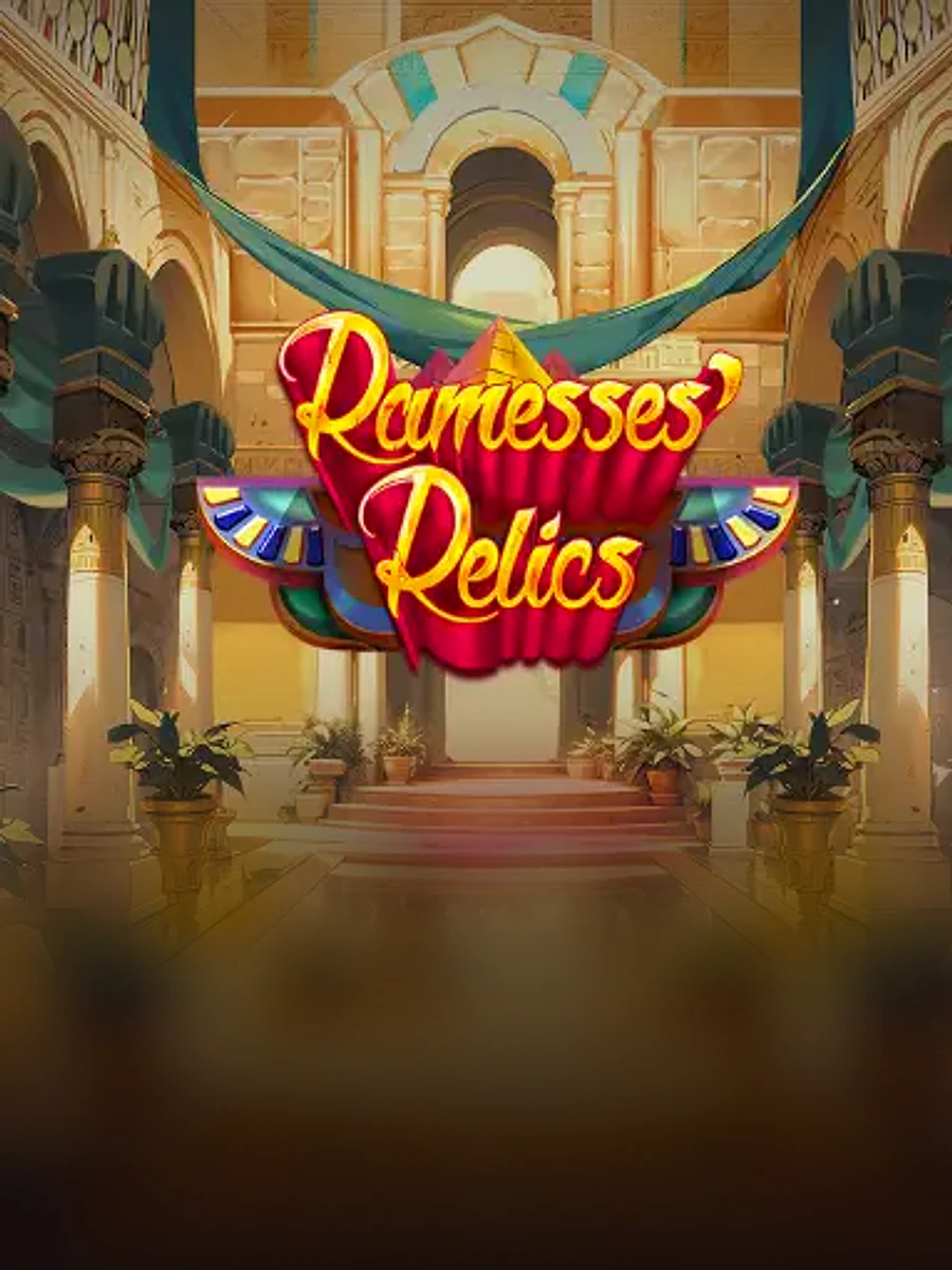 Ramesses Relics slot artwork