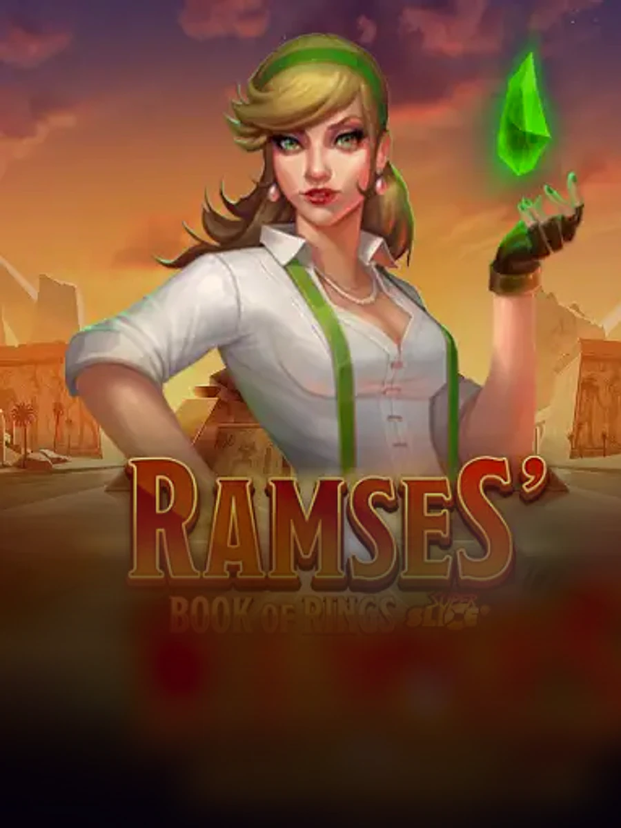 Ramses and the Book of Rings casino game artwork