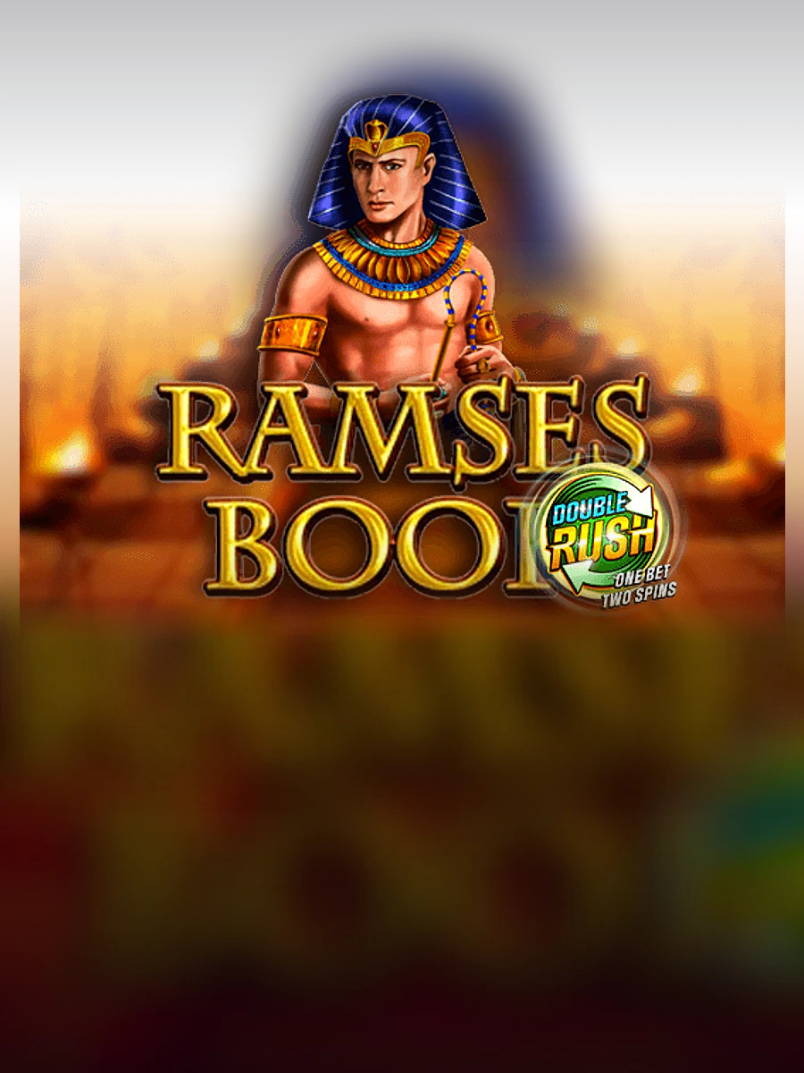 Ramses Book Double Rush slot artwork
