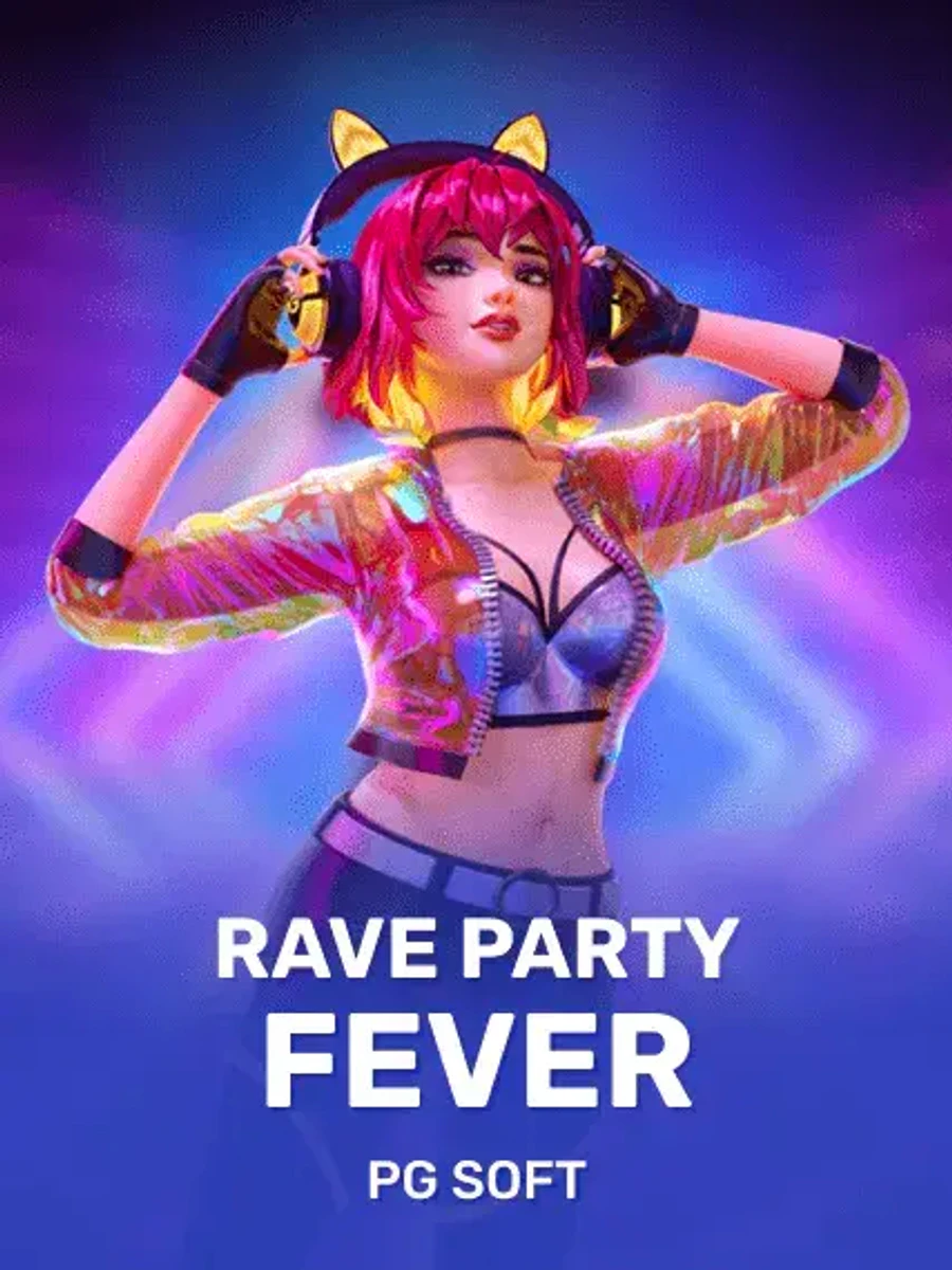 Rave Party Fever slot artwork