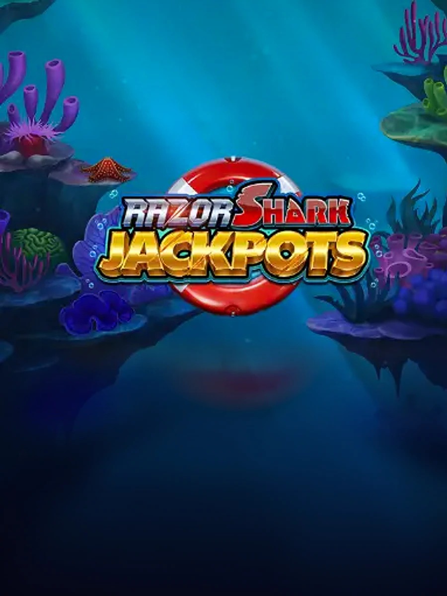 Razor Shark Jackpots slot artwork