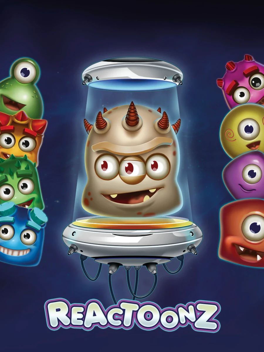 Reactoonz slot artwork