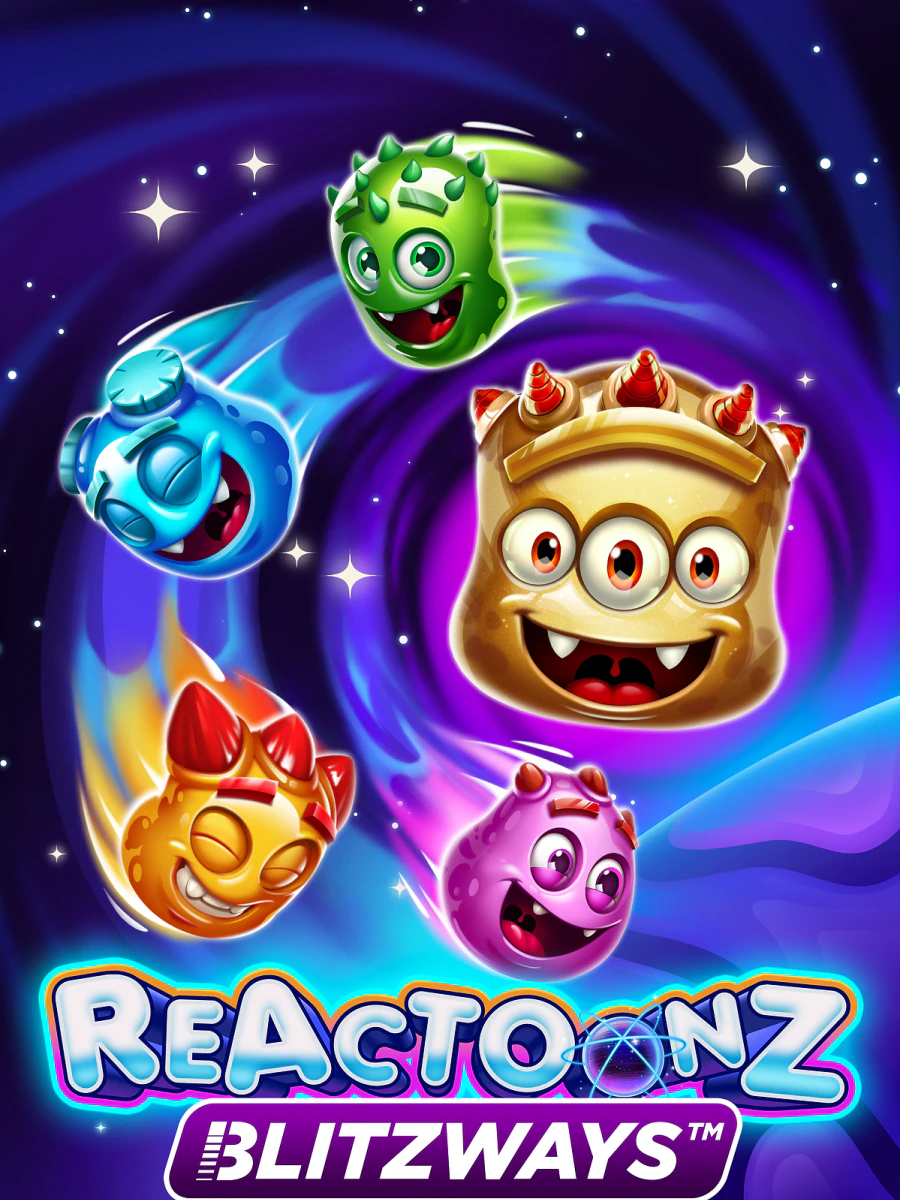 Reactoonz Blitzways slot artwork