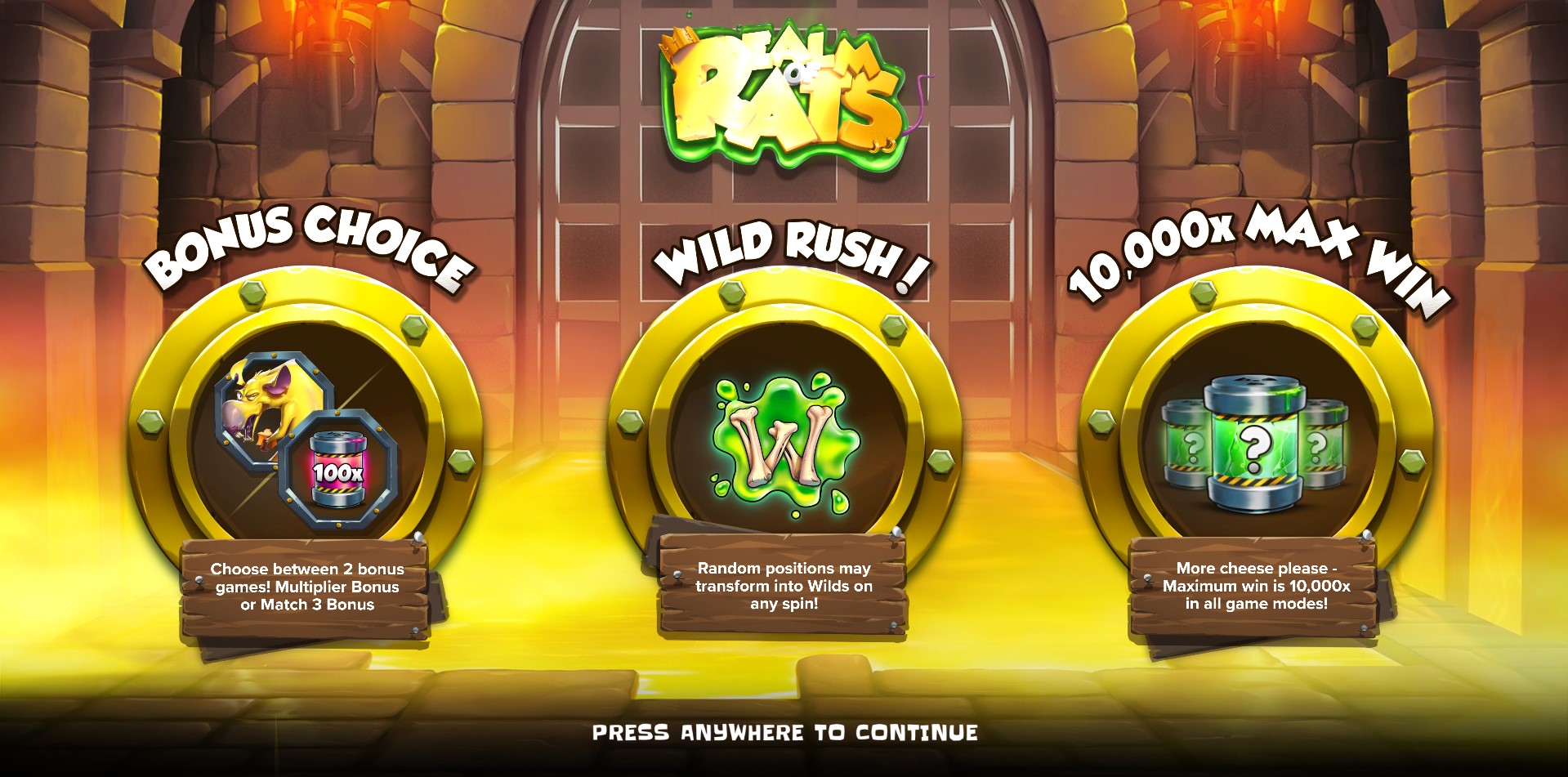 Realm Of Rats slot artwork