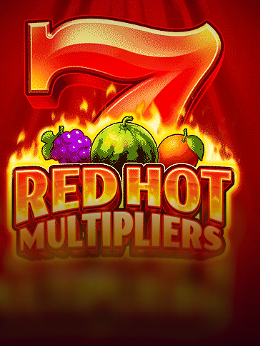 Red Hot Multipliers slot artwork