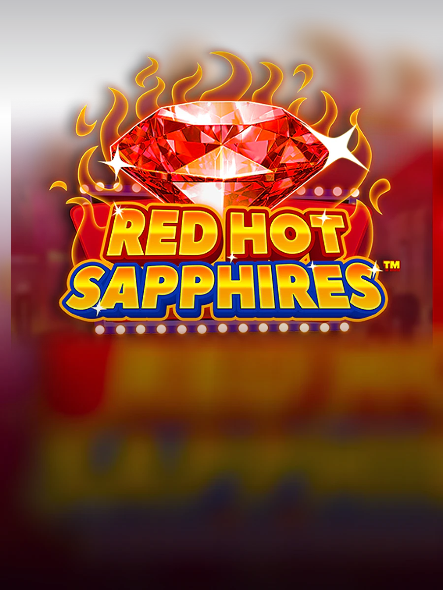 Red Hot Sapphires slot artwork