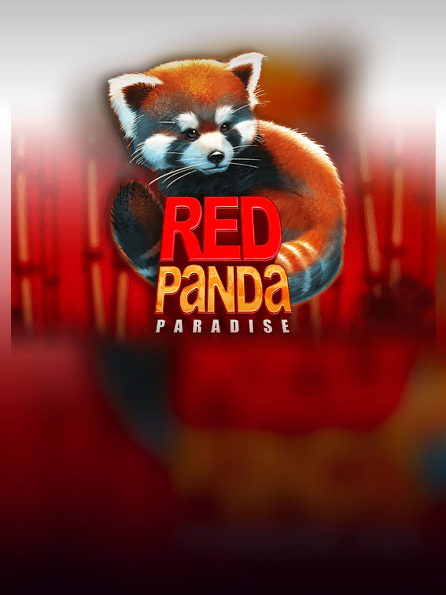 Red panda paradise slot artwork