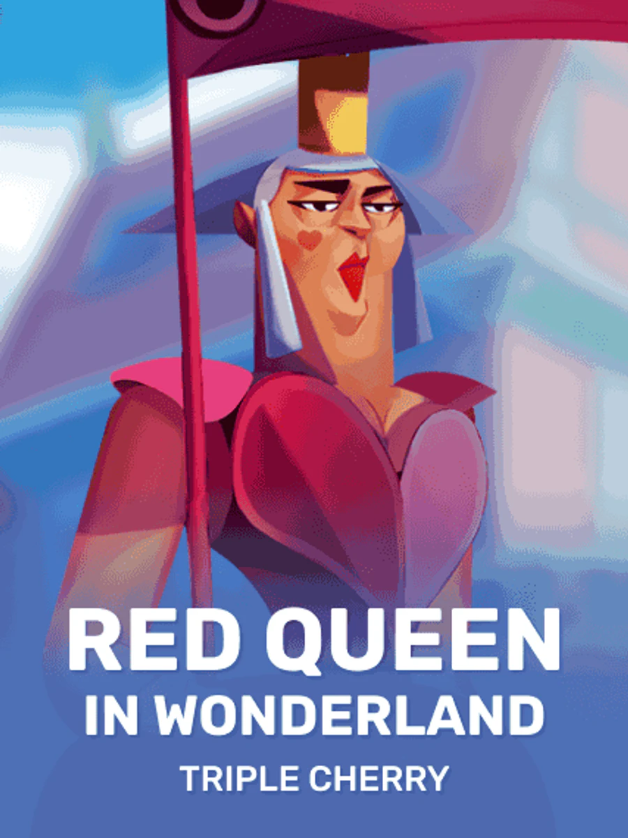 Red Queen in Wonderland slot artwork
