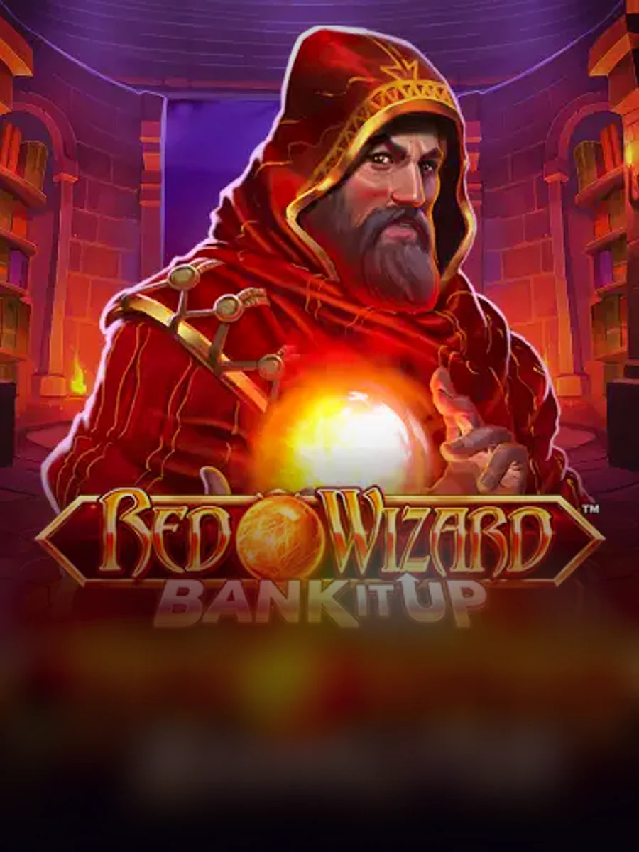 Red Wizard: Bank It Up slot artwork