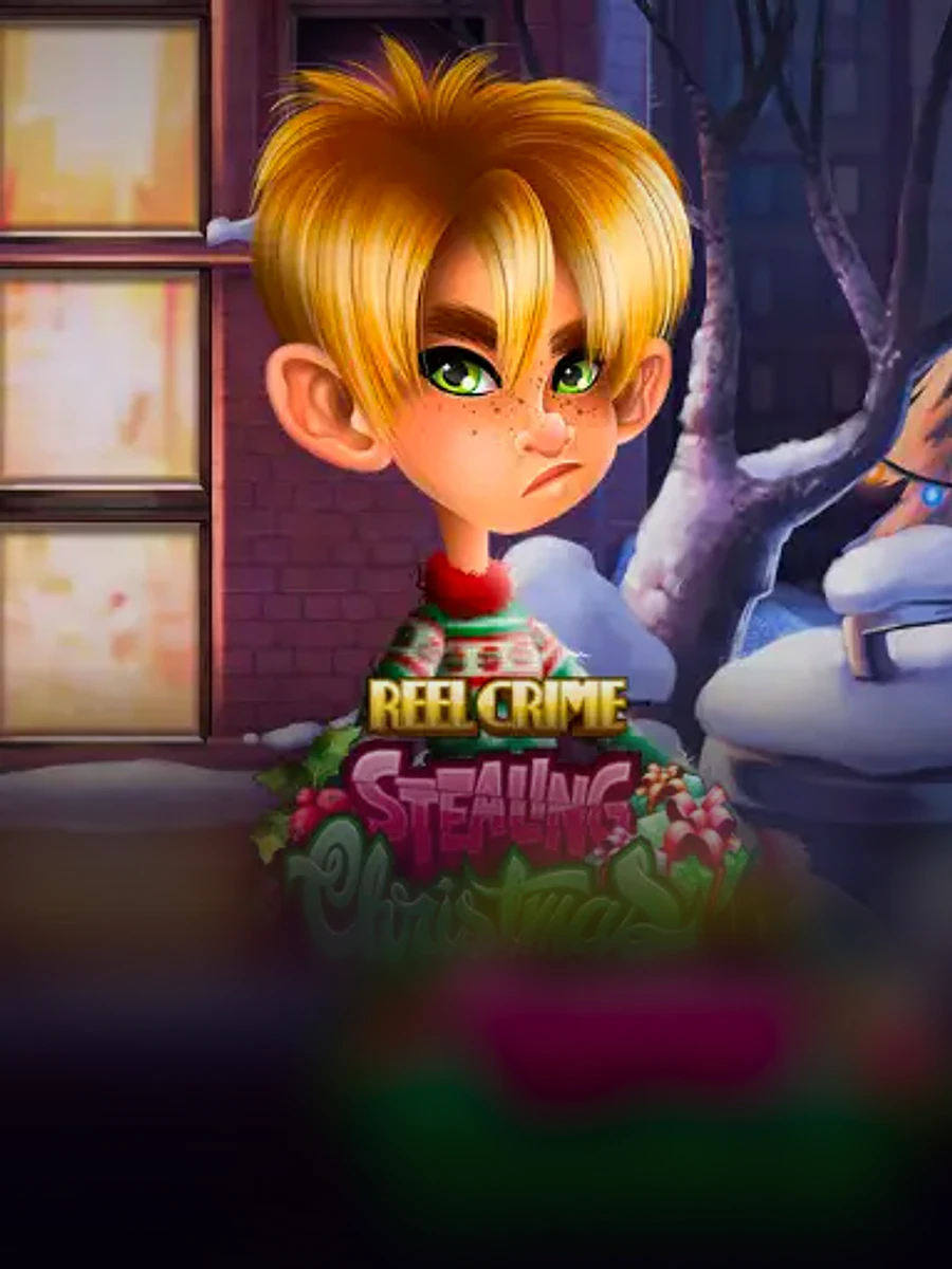 Reel Crime: Stealing Christmas slot artwork