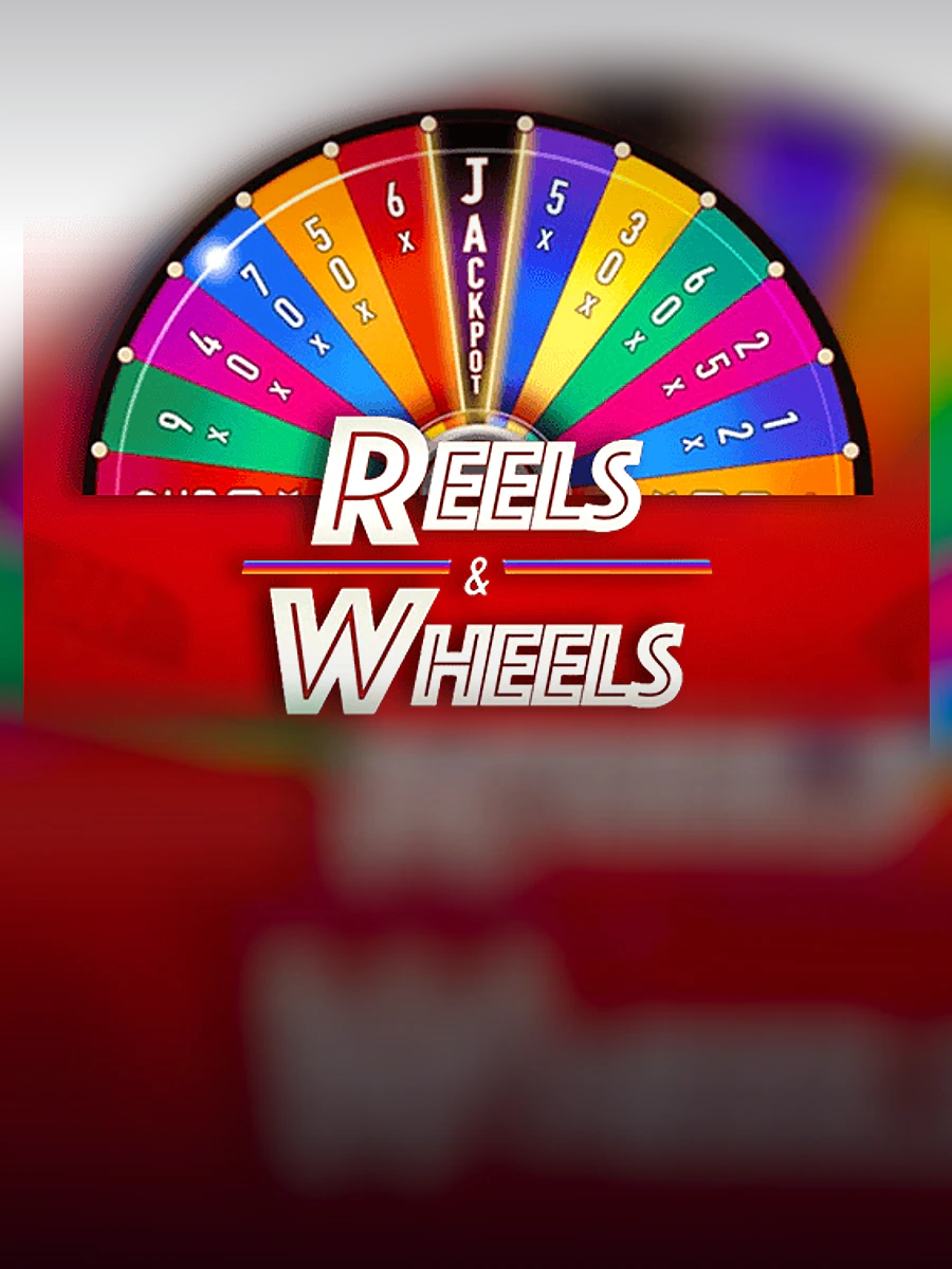 Reels & Wheels slot artwork