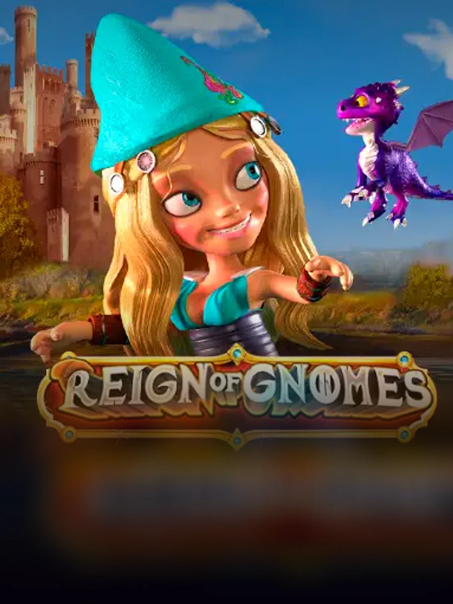 Reign of Gnomes slot artwork